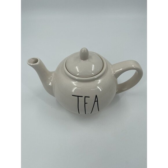 Rae Dunn 'TEA' Teapot Artisan Collection by Magenta #181 - Picture 9 of 13